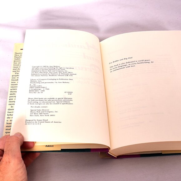 Handwriting and Personality: How Graphology Reveals What Makes People Tick HB DJ - Picture 7 of 8